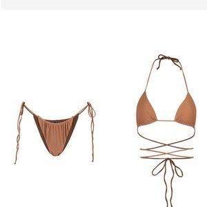 SAME - Kate string bikini (coffee)